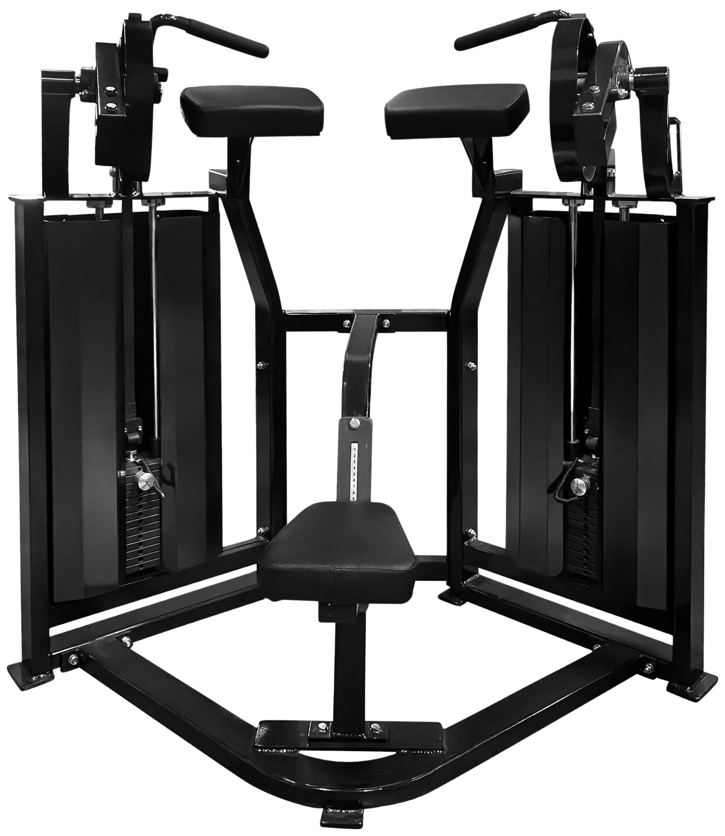 French Fitness FFB Black Dual Stack Biceps Arm Curl (New) Image