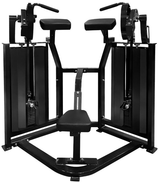 French Fitness FFB Black Dual Stack Biceps Arm Curl (New)