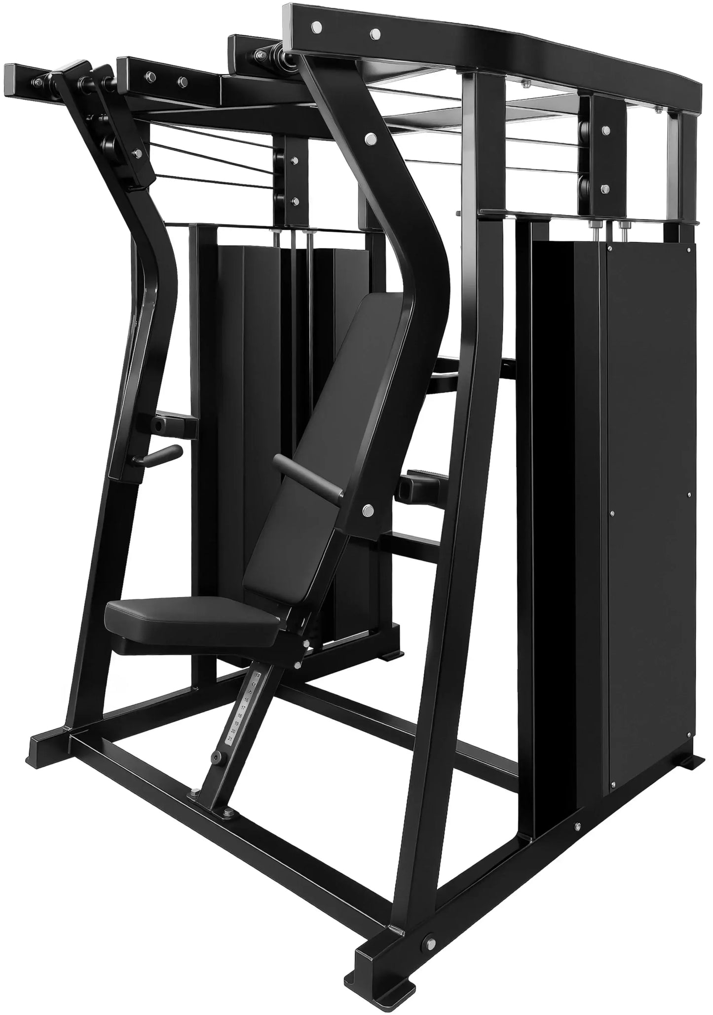 French Fitness FFB Black Dual Stack Chest Press (New) Image 3