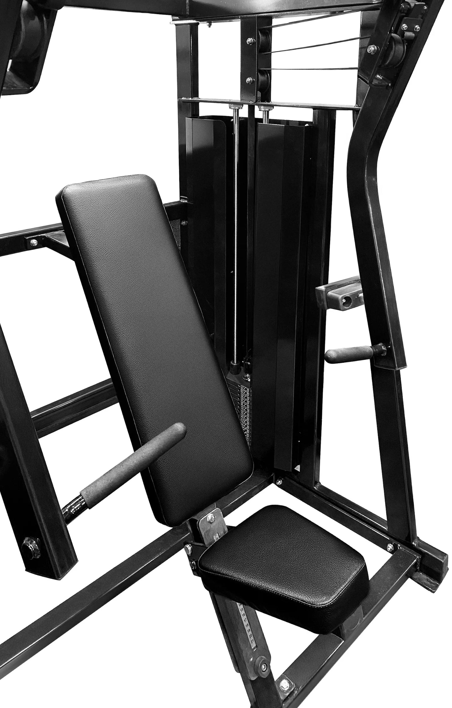French Fitness FFB Black Dual Stack Decline Press (New)
