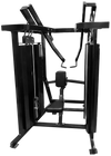 French Fitness FFB Black Dual Stack Low Row (New)