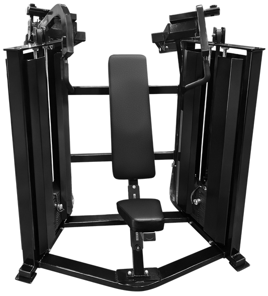 French Fitness FFB Black Dual Stack Shoulder Press (New)