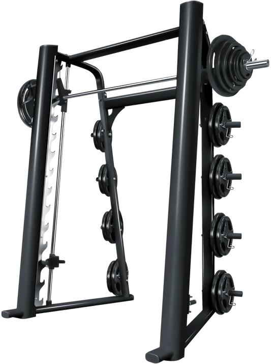 French Fitness FFB Black Elite Smith Machine (New)