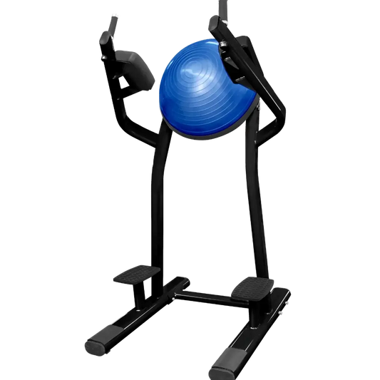 French Fitness FFB Black Half Ball Captain's Chair Leg Raise VKR (New)