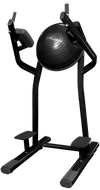 French Fitness FFB Black Half Ball Captain's Chair Leg Raise VKR (New)