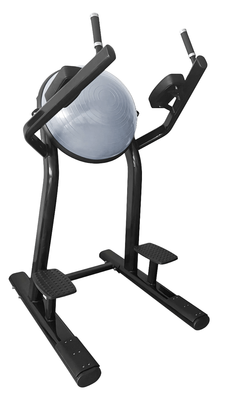 French Fitness FFB Black Half Ball Captain's Chair Leg Raise VKR (New)