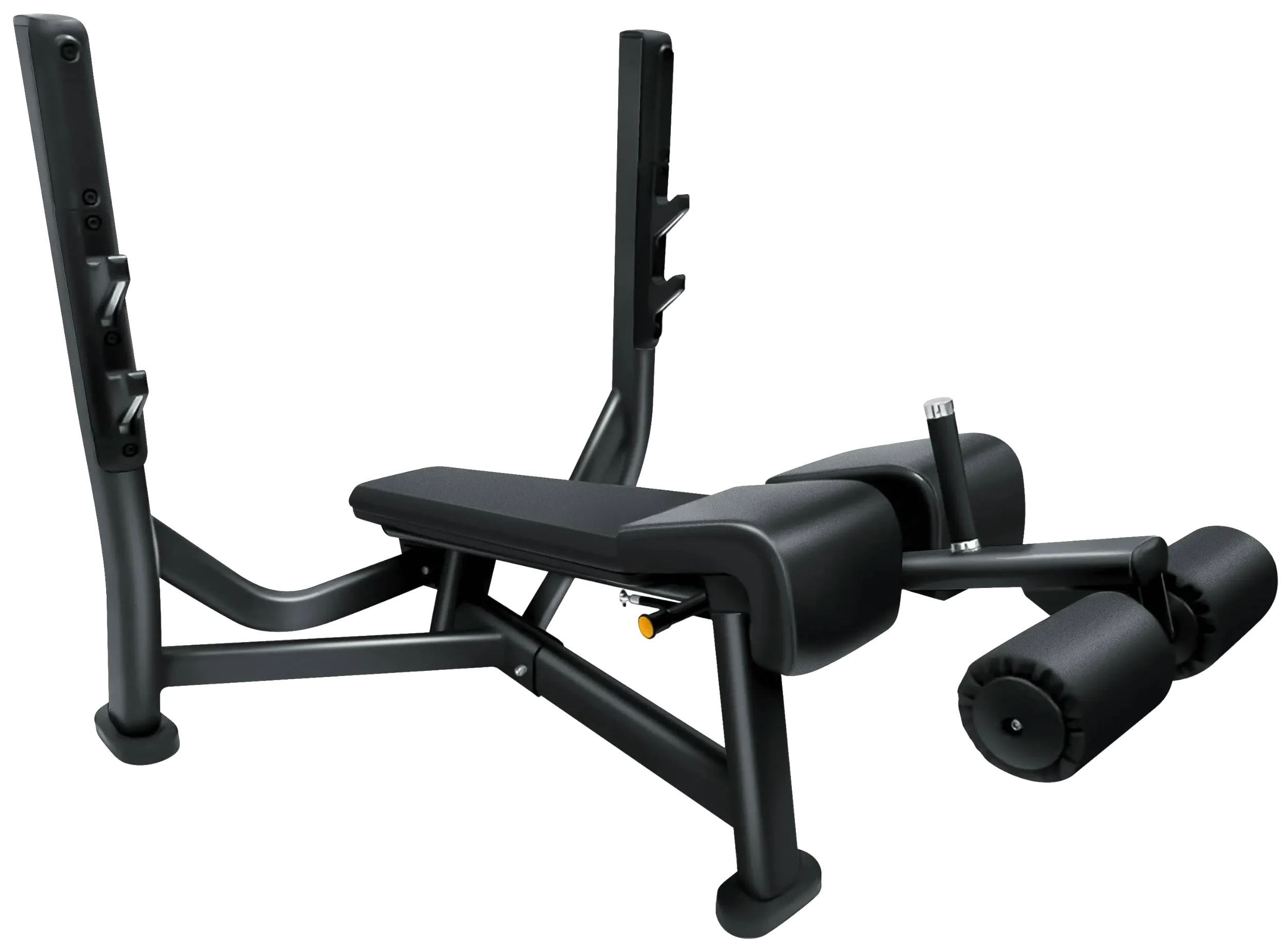 French Fitness FFB Black Olympic Decline Bench (New)