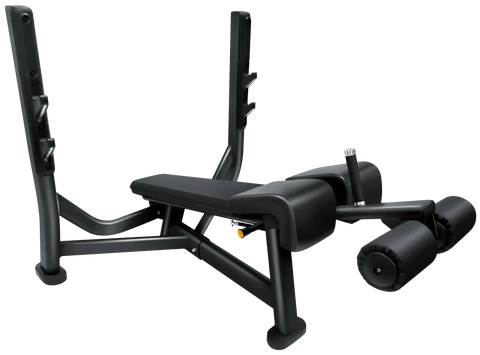 French Fitness FFB Black Olympic Decline Bench (New) Image