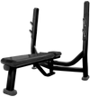 French Fitness FFB Black Olympic Flat Bench Press (New)