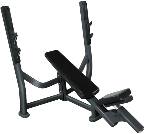 French Fitness FFB Black Olympic Incline Bench (New) Image