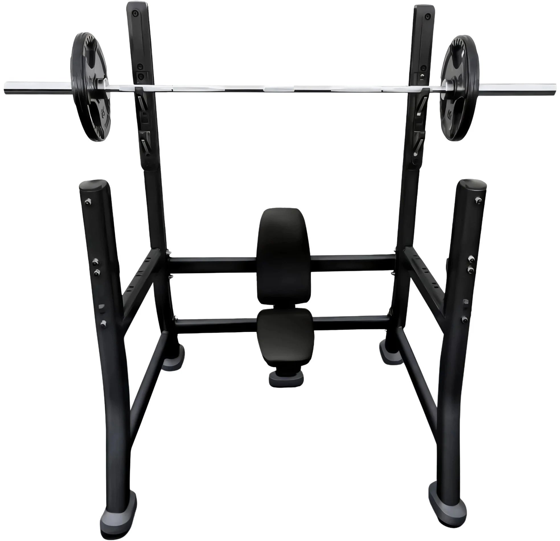 French Fitness FFB Black Olympic Military Bench (New)