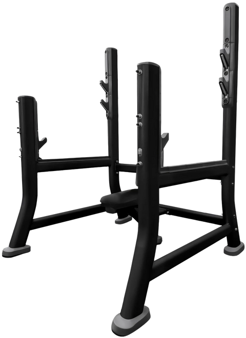 French Fitness FFB Black Olympic Military Bench (New)