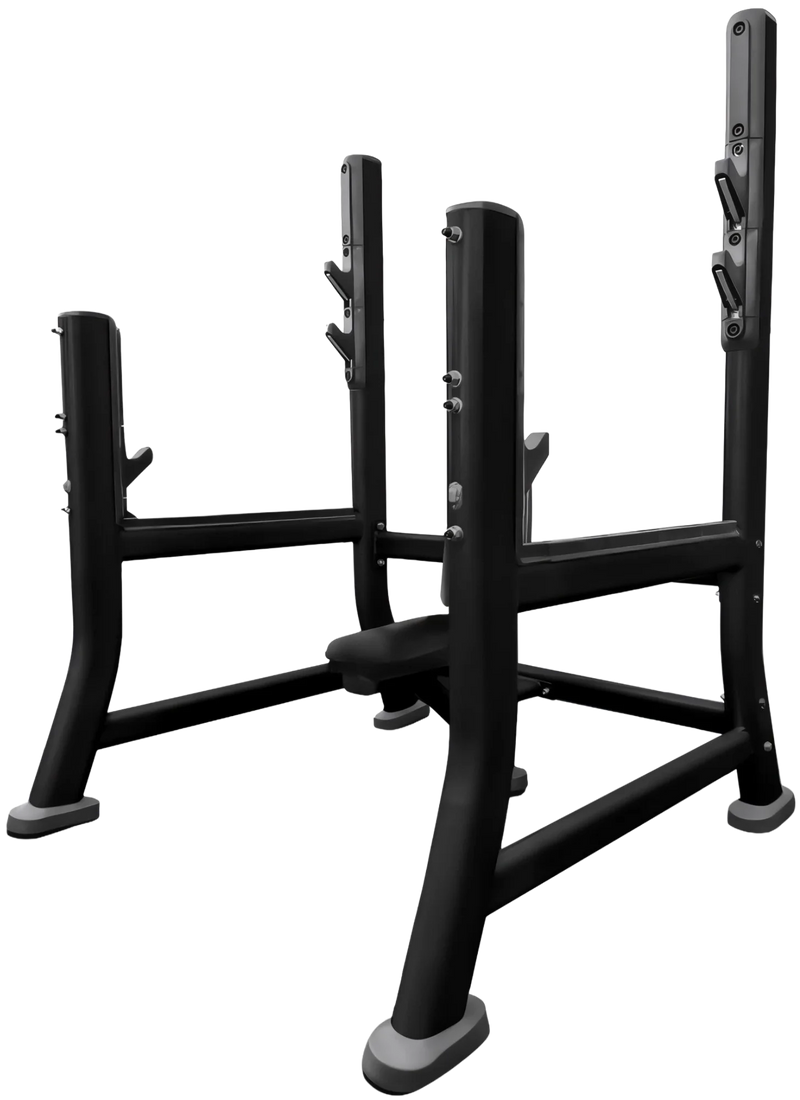 French Fitness FFB Black Olympic Military Bench (New)