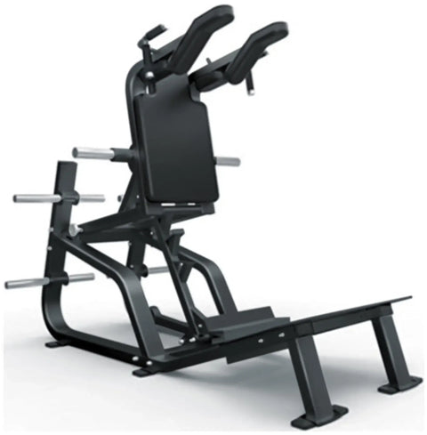 French Fitness FFB Black Super V-Squat Plate Loaded (New) Image 2