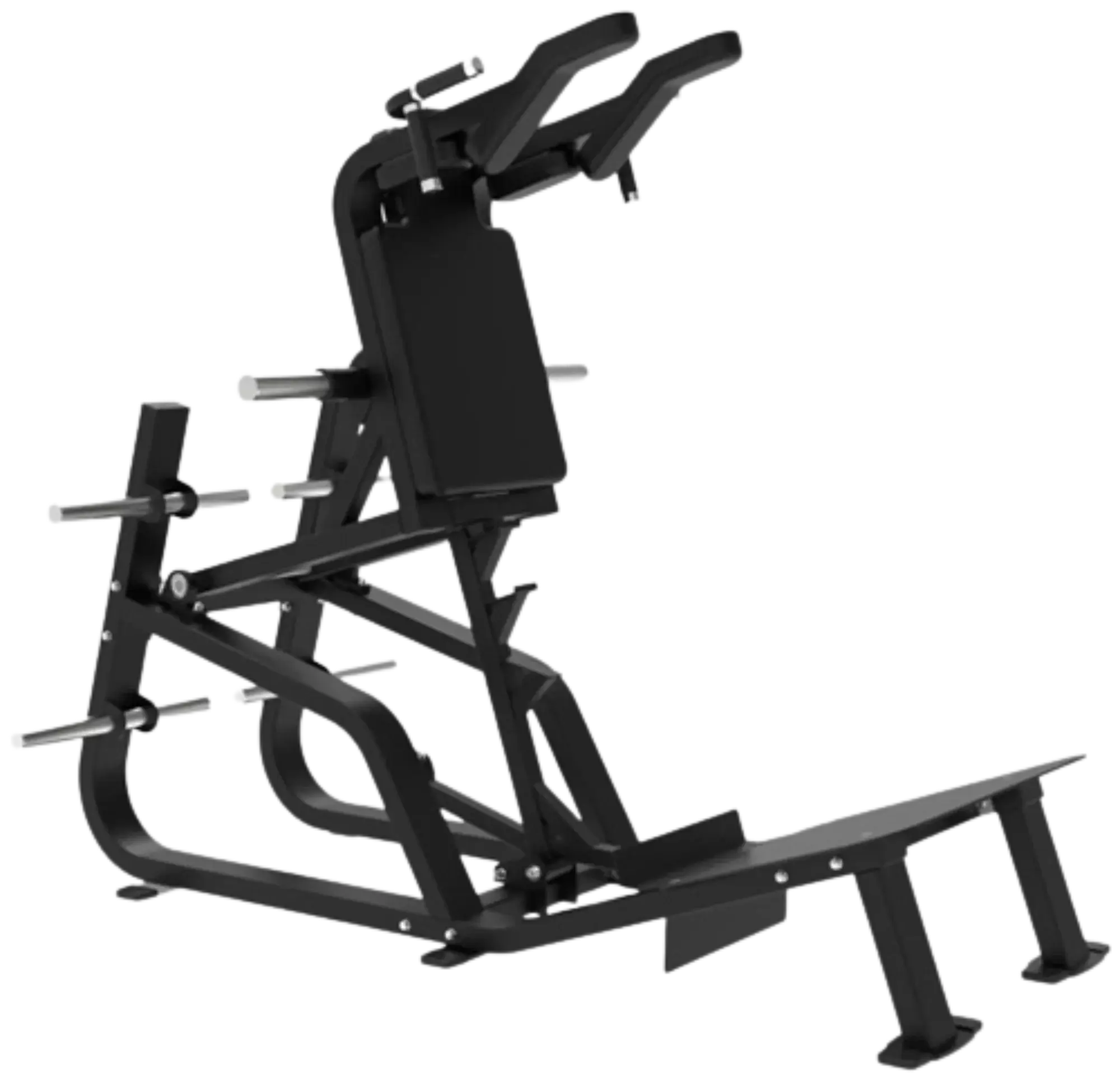 French Fitness FFB Black P/L Super V-Squat Plate Loaded