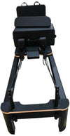 French Fitness - Black Pilates Reformer (New) - Front View