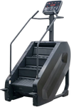 French Fitness SM100 Black Stairmill - Angled View