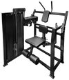 French Fitness FFB Black Single Stack Abdominal Crunch (New)