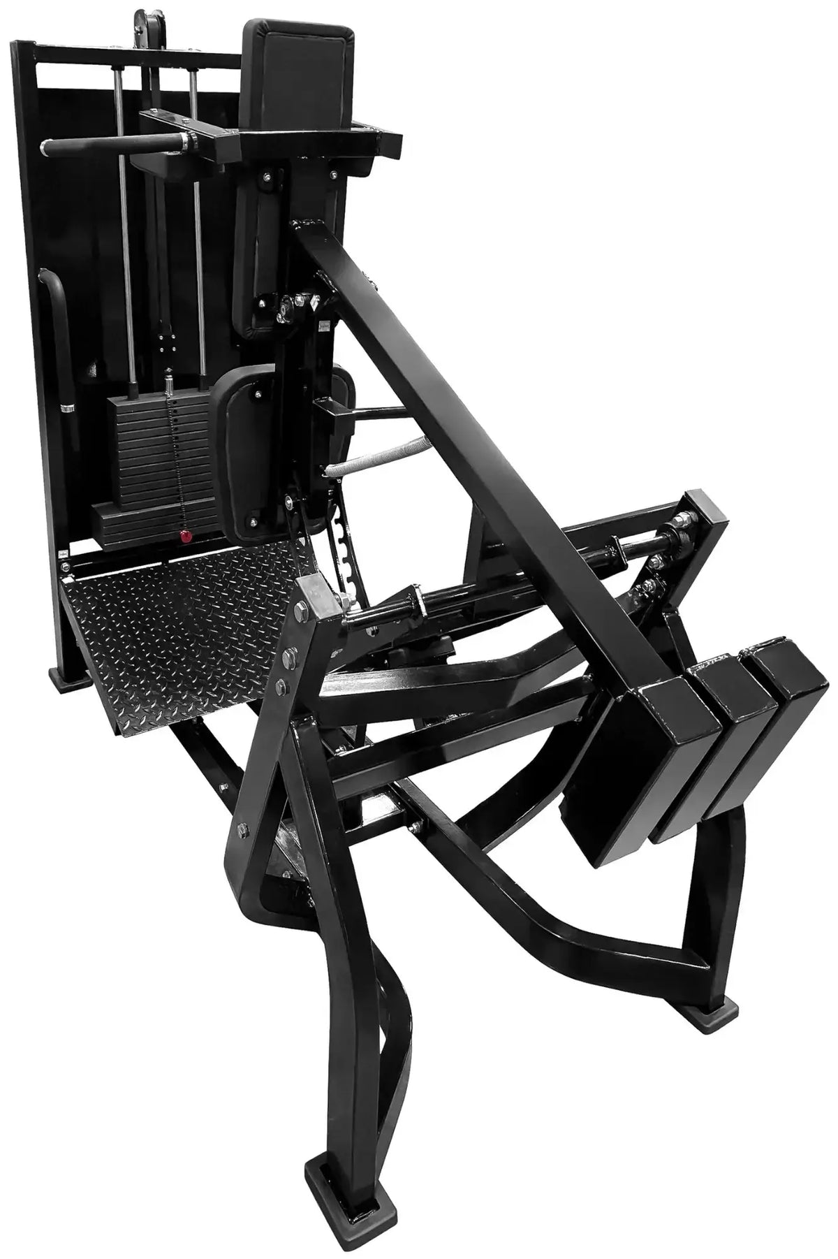 Ffb Machine V-Squat | FFB Black Single Stack Machine