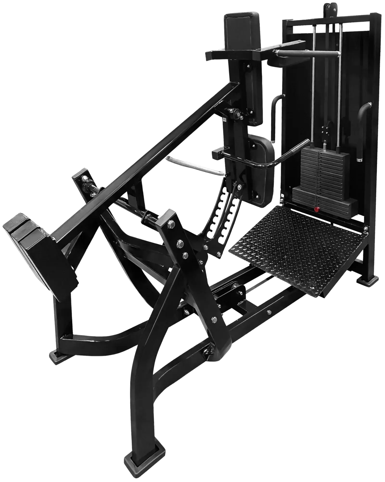 Ffb Machine V-Squat | FFB Black Single Stack Machine