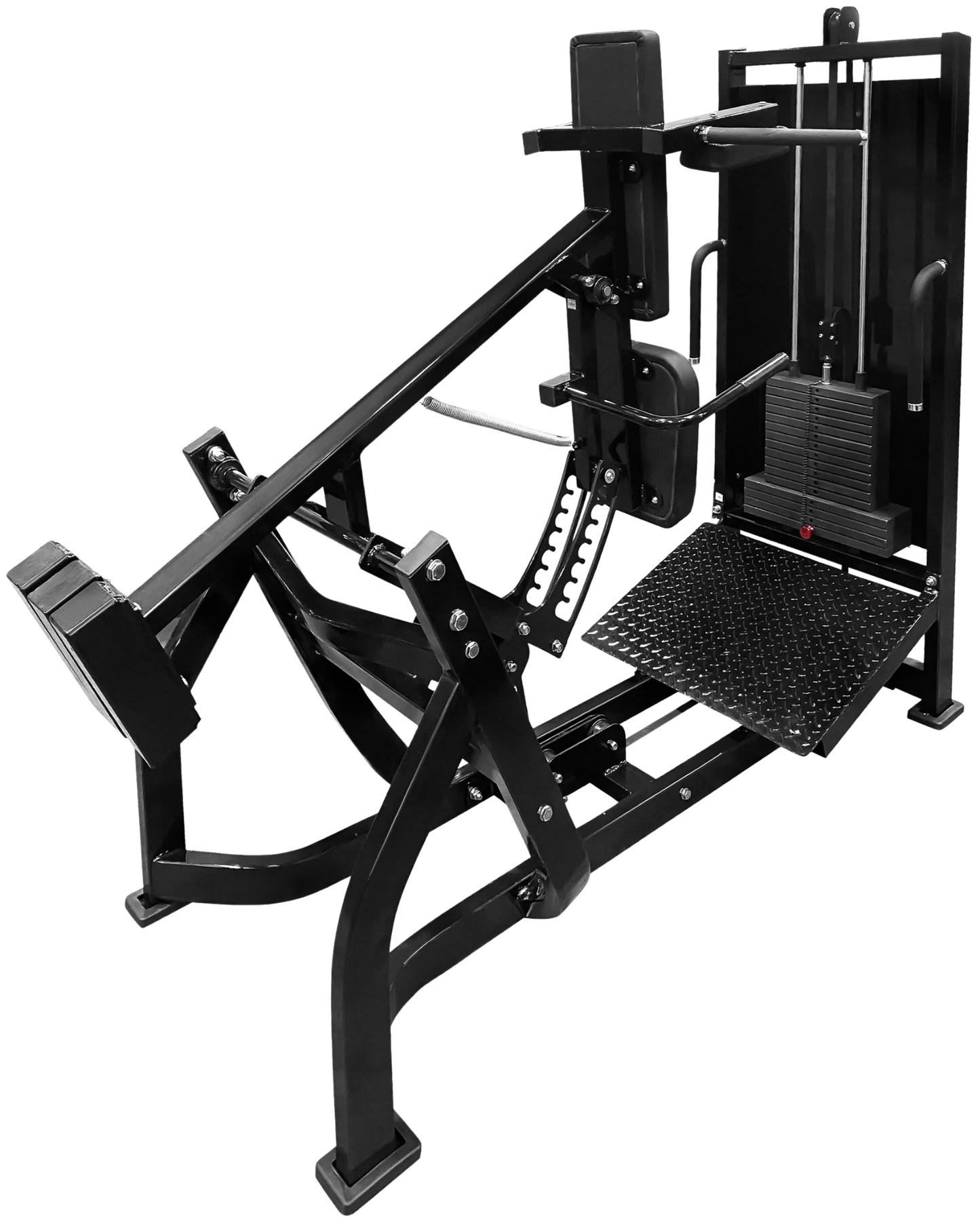 French Fitness FFB Black Single Stack V-Squat (New)