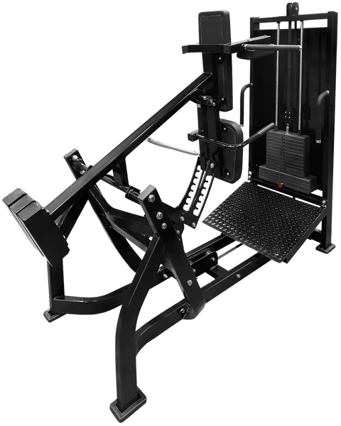 French Fitness FFB Black Single Stack V-Squat (New)