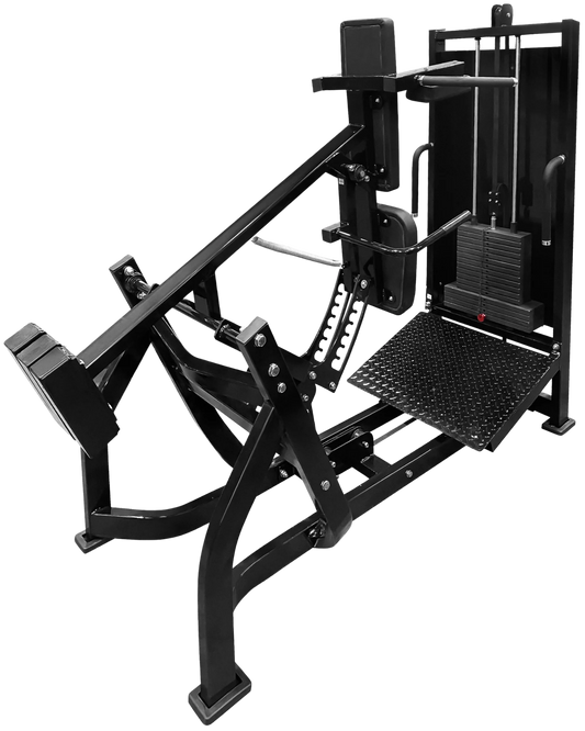 French Fitness FFB Black Single Stack V-Squat (New)