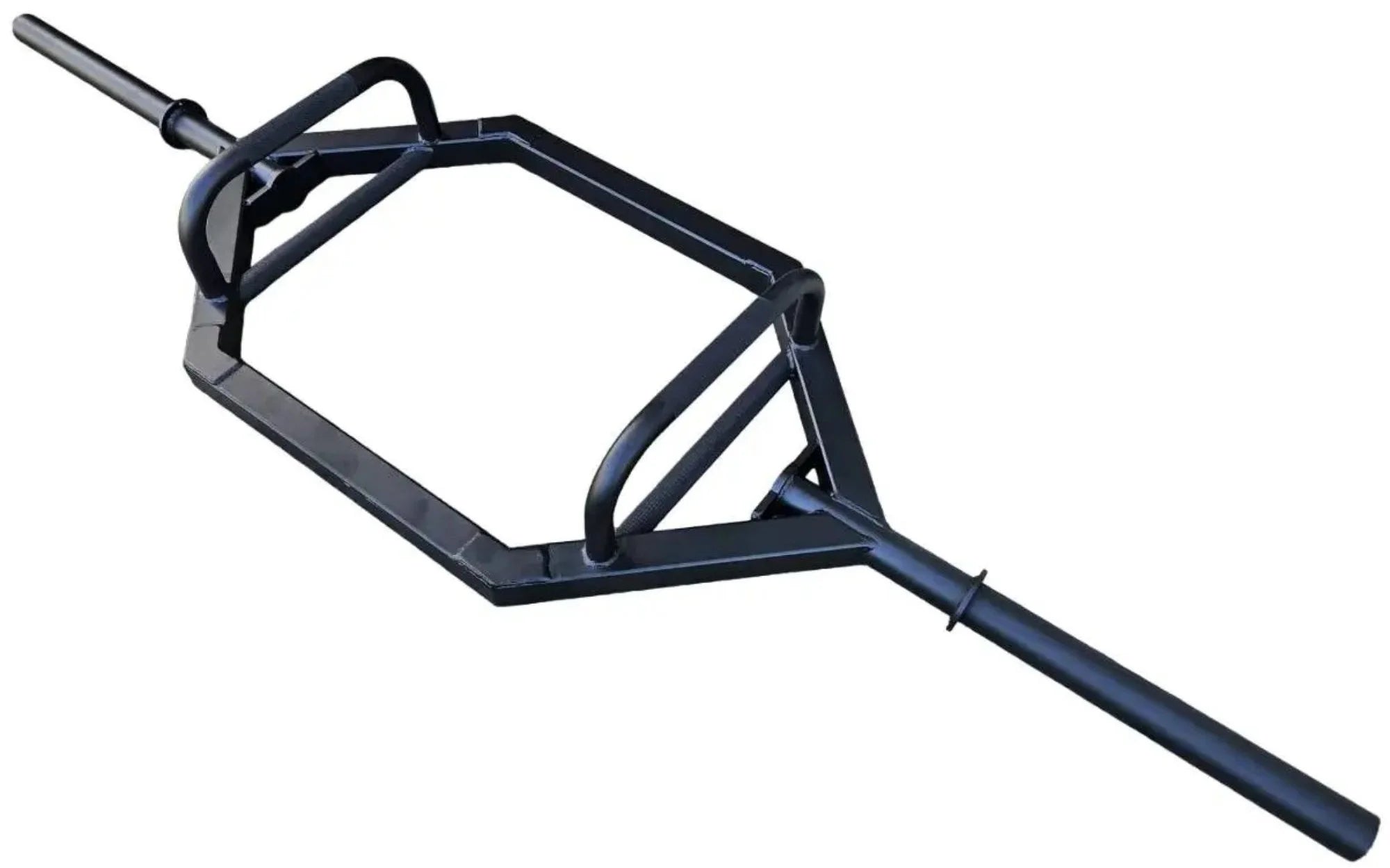 French Fitness 85" XL Trap Bar w/16" Loadable Sleeves - Black (New)