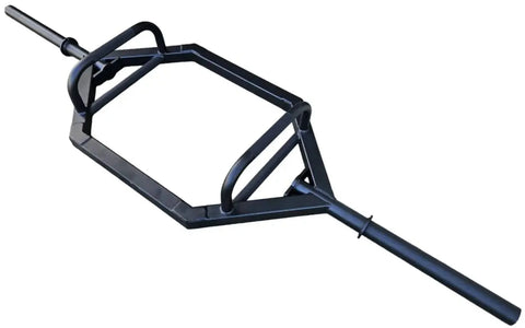 French Fitness 85" XL Trap Bar w/16" Loadable Sleeves - Black (New)