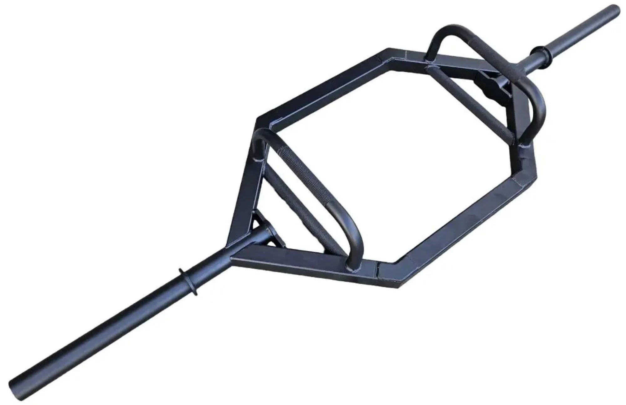 French Fitness 85" XL Trap Bar w/16" Loadable Sleeves - Black (New)