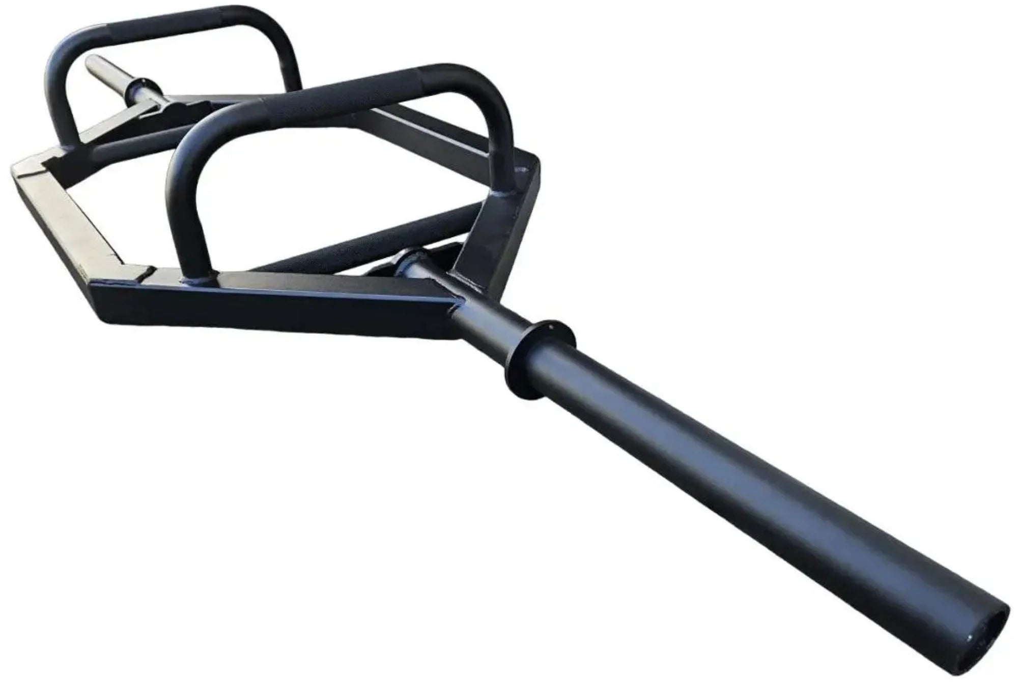 French Fitness 85" XL Trap Bar w/16" Loadable Sleeves - Black (New)