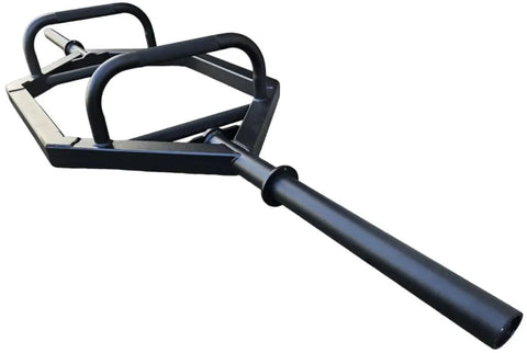 French Fitness 85" XL Trap Bar w/16" Loadable Sleeves - Black (New)