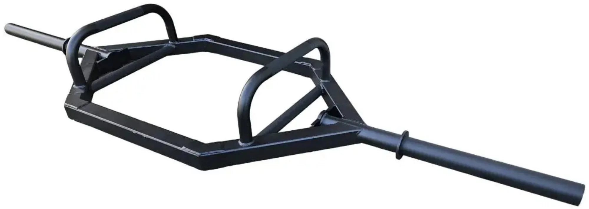 French Fitness 85" XL Trap Bar w/16" Loadable Sleeves - Black (New)