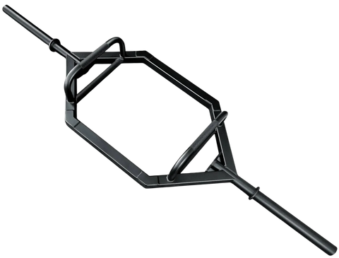 French Fitness 85" XL Trap Bar w/16" Loadable Sleeves - Black (New)