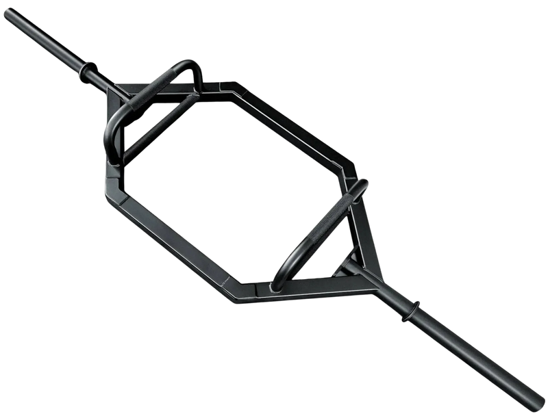 French Fitness 85" XL Trap Bar w/16" Loadable Sleeves - Black (New)