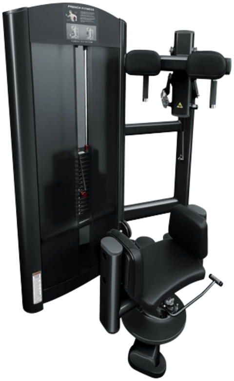 French Fitness FFB Black Torso Rotation (New)