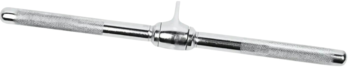 French Fitness Chrome FFC-12RSB 12" Revolving Straight Bar (New)