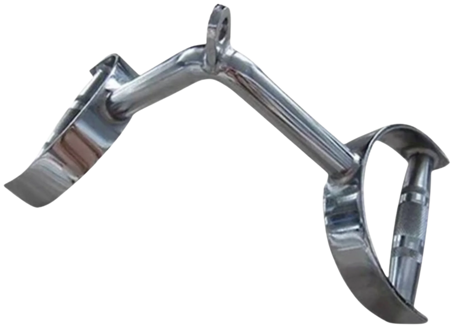 French Fitness Chrome 14" Tricep V-Bar (New)