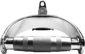 French Fitness - Chrome 28" Pro-Style Lat Bar (New) - Close Up View