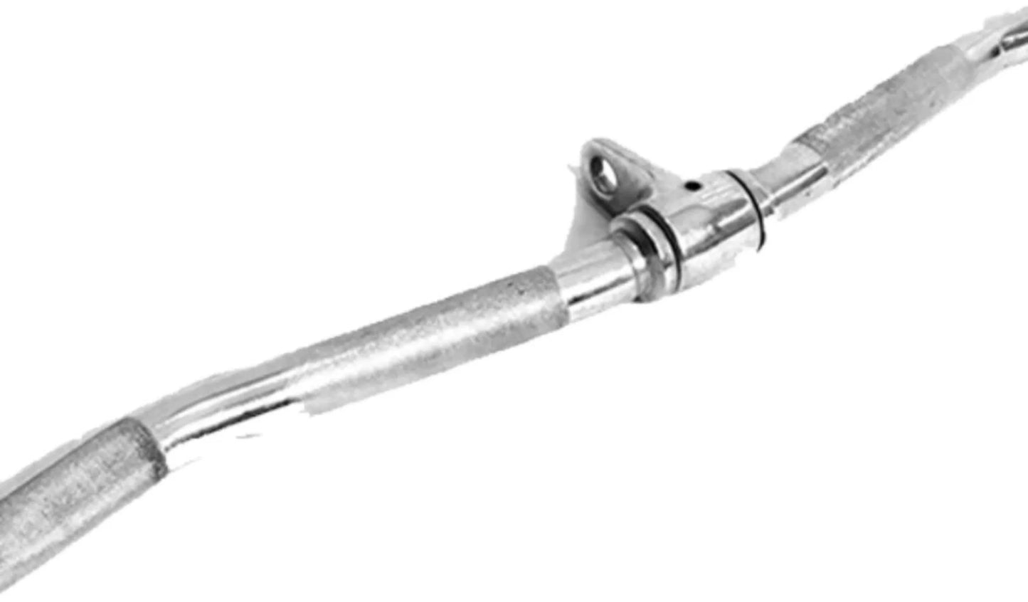 French Fitness Chrome 28" Revolving Curl Bar (New)