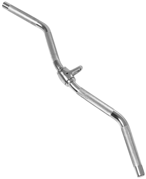 French Fitness Chrome 28" Revolving Curl Bar (New)