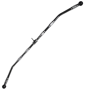 French Fitness Chrome FFC-48LB 48" Lat Bar - Angled View