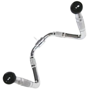 French Fitness Chrome Multi Purpose Bar - Back View