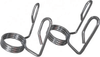 French Fitness Rubber Grip Weight Plate Set w/7 ft Bar 305 lbs + Rack + Bench (New) Image 3
