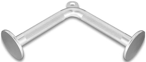 French Fitness Chrome 12" Tricep Pressdown Bar (New)