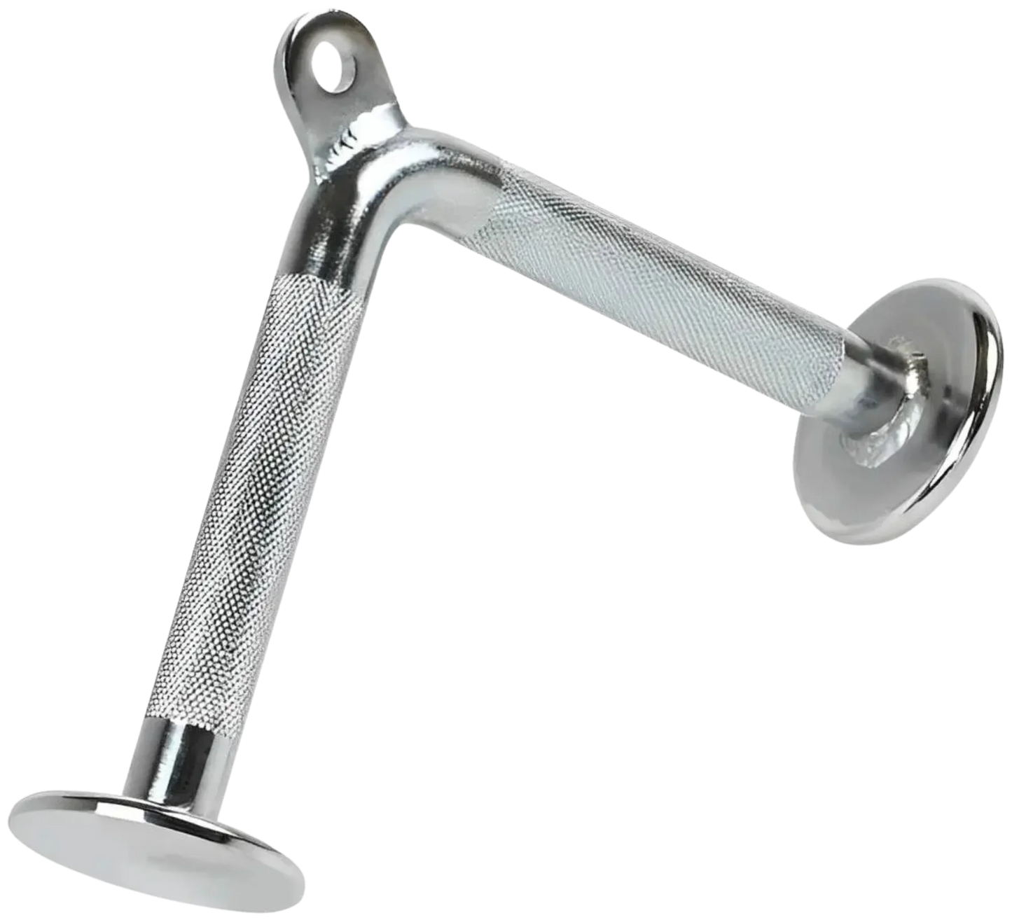 French Fitness Chrome 12" Tricep Pressdown Bar (New)