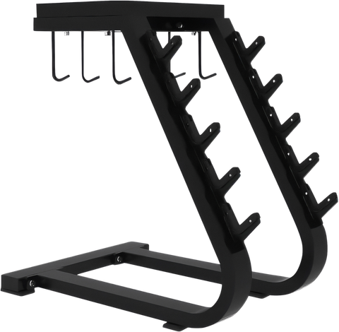 French Fitness Marin Accessory, Handle, & 5 Bar Storage Rack (New)