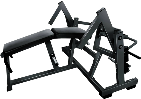 French Fitness Marin Iso-Lateral Prone Leg Curl Plate Loaded (New) Image