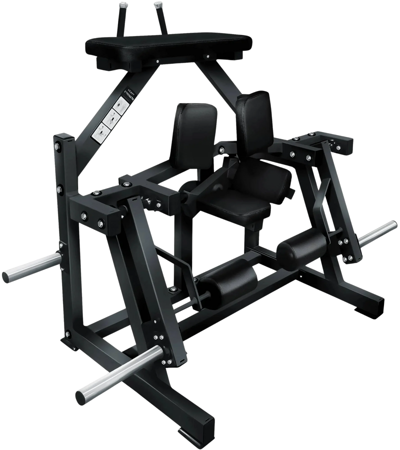 French Fitness Marin Iso-Lateral Kneeling / Standing Leg Curl Plate Loaded (New) Image