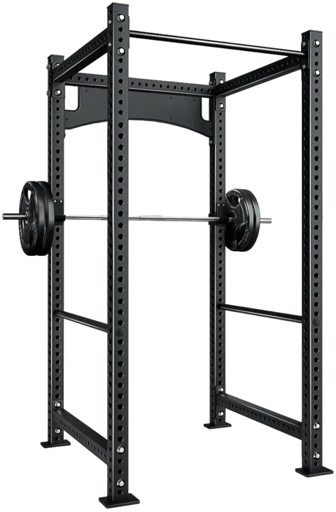 French Fitness R30 Commercial Power Rack / Bench Combo (New) Image